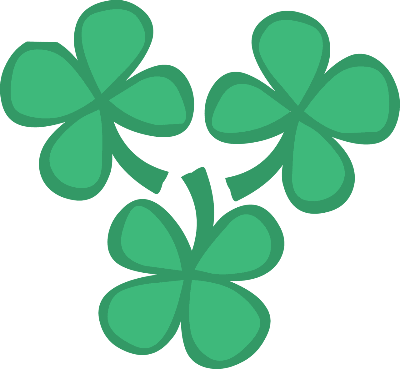 Leaf clover felix clipart vector