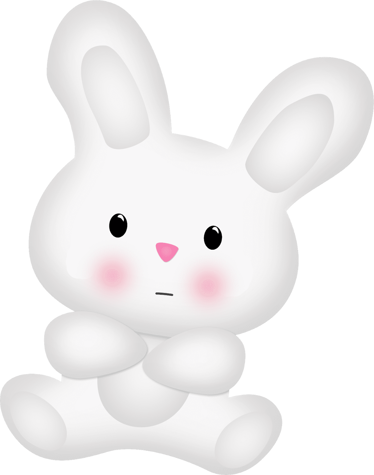 Easter bunny happy pascua clipart logo