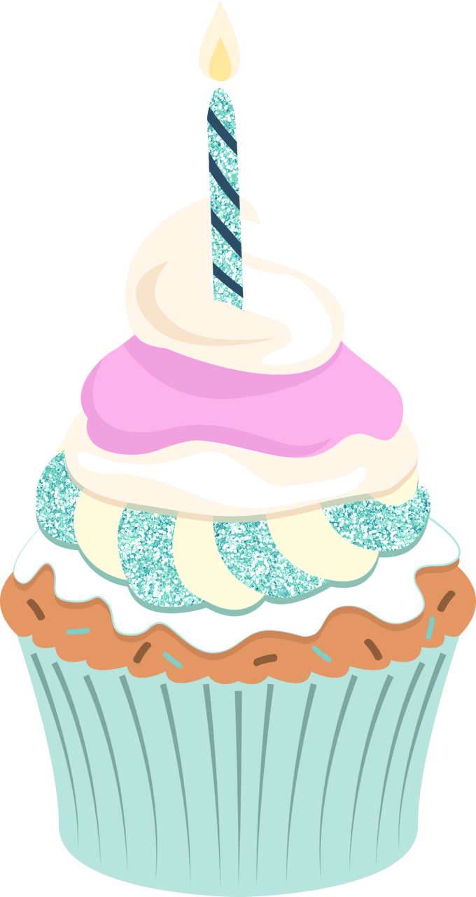 Cupcake pin page clipart picture 4