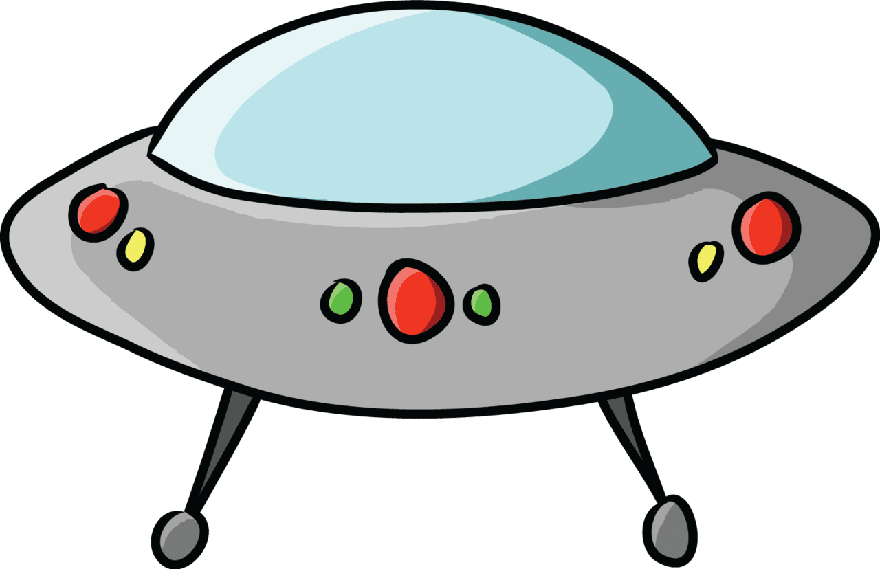 Alien pin page clipart image 3