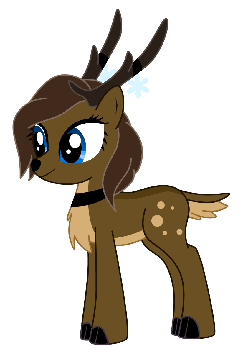 Mlp reindeer vixen by xelku deviantart clipart vector