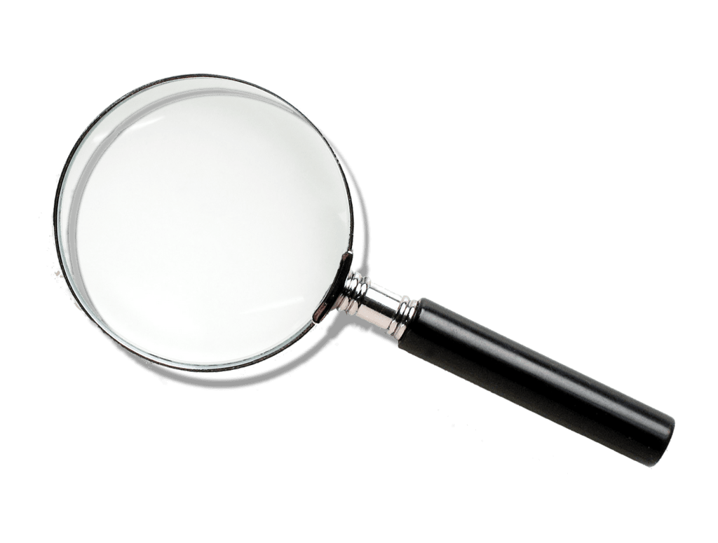 Magnifying glass loupe image for clipart 2