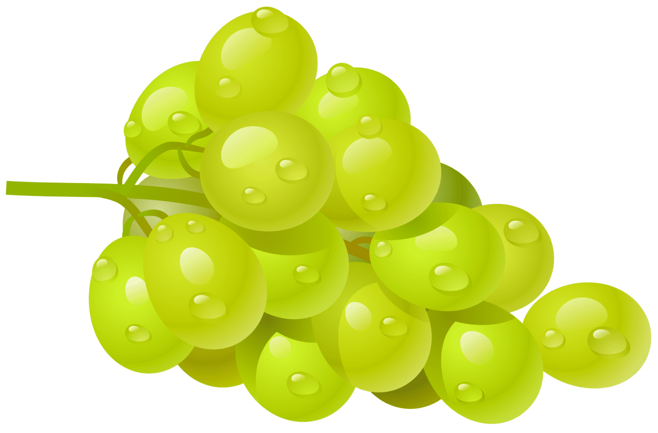 Fruit white grape clipart picture