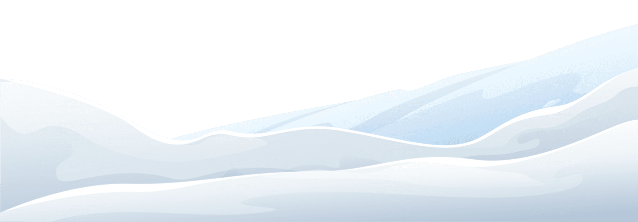 Mountain snow winter ground clipart image