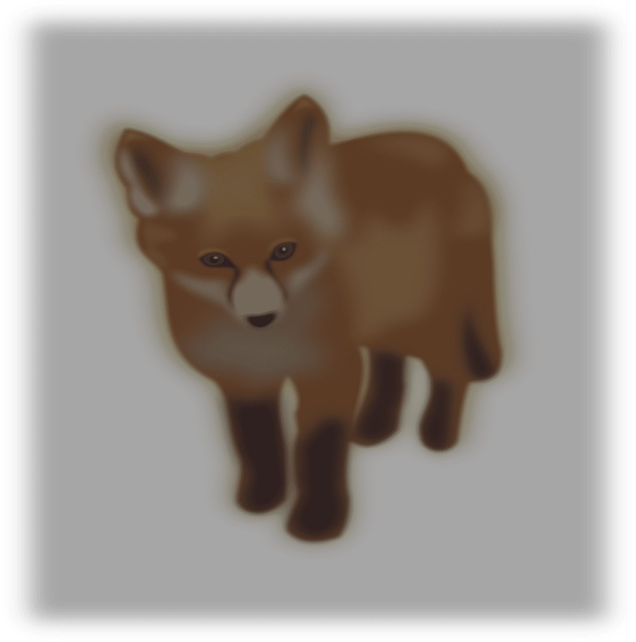 Zorro fox clipart free