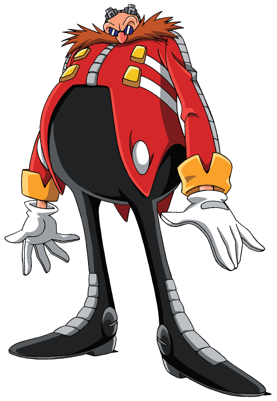 Doctor eggman sonic clipart vector