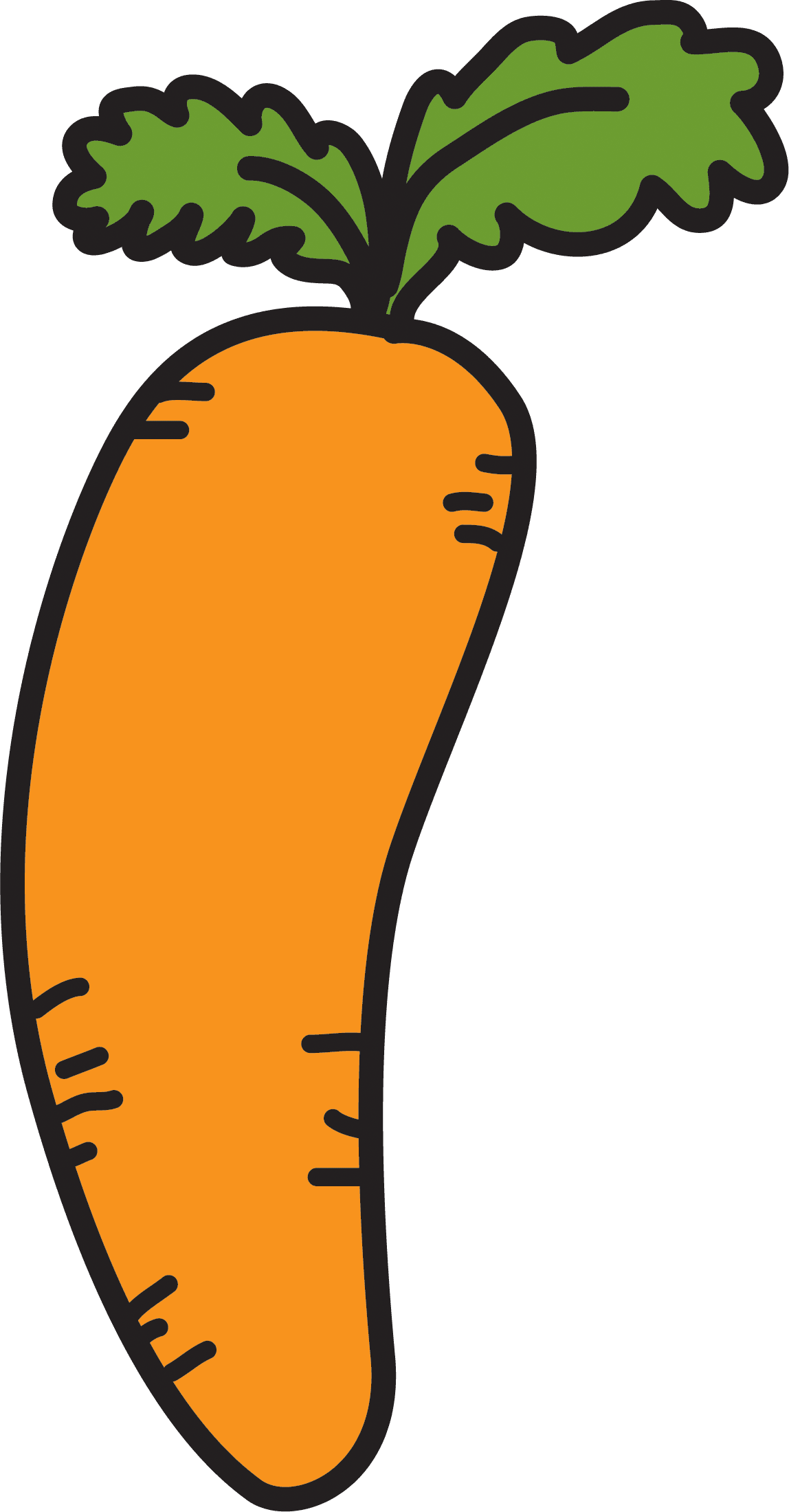 Carrot pin page clipart transparent 2