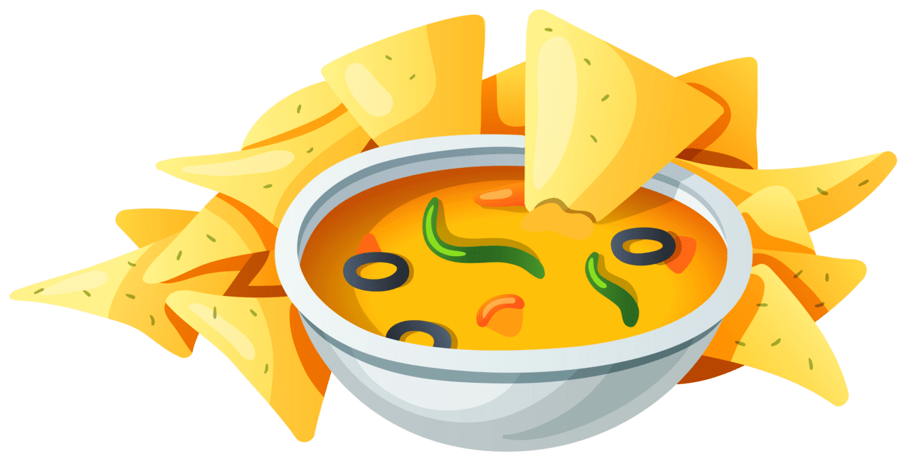 Mexican food clipart background