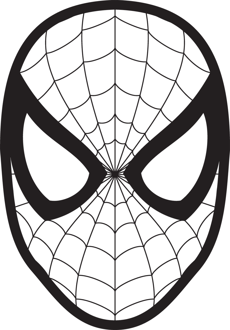 Spiderman logo huge bie for powerpoint clipart