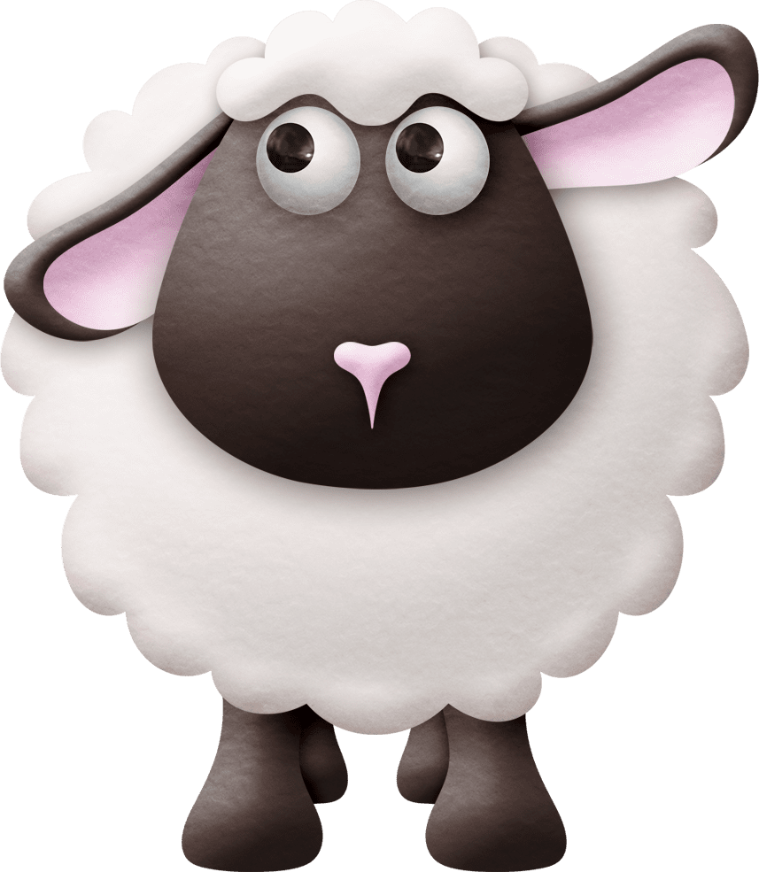 Sheep oinka doodle moo clipart free