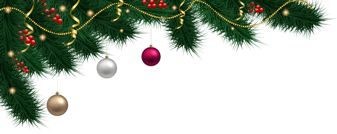 Christmas border decoration clipart background