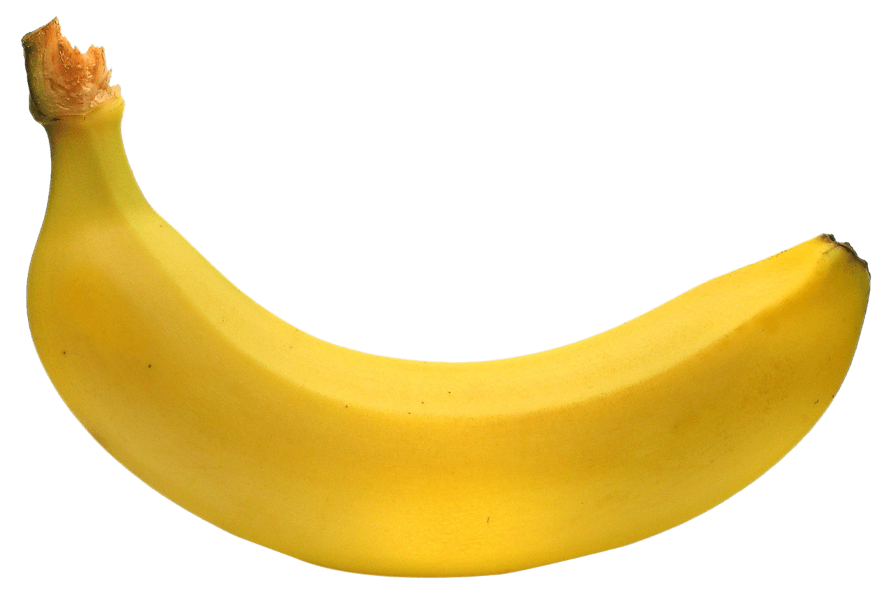 Banana clipart transparent 2