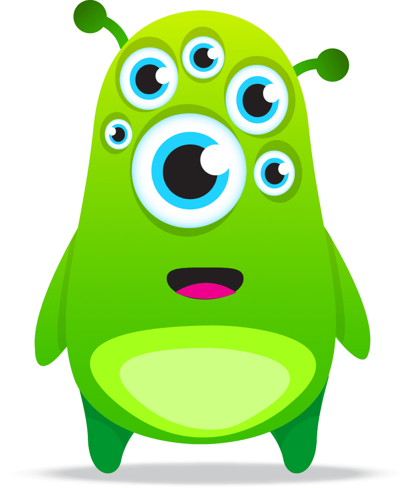 Alien choose your favourite avatar class dojo clipart logo