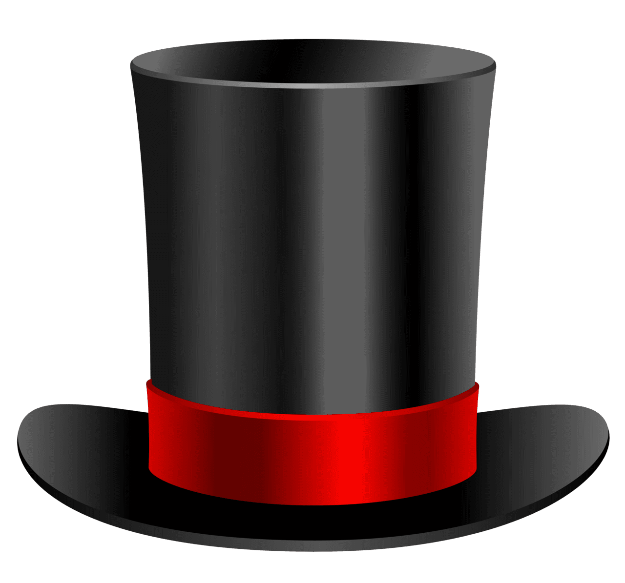 Top hat clipart image