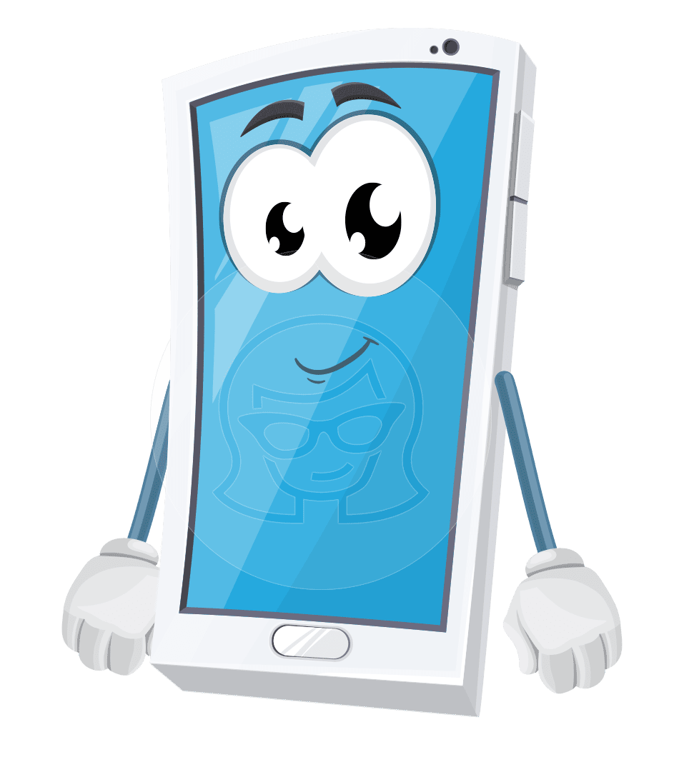 Ringo the phone character animator puppet graphicmama clipart background