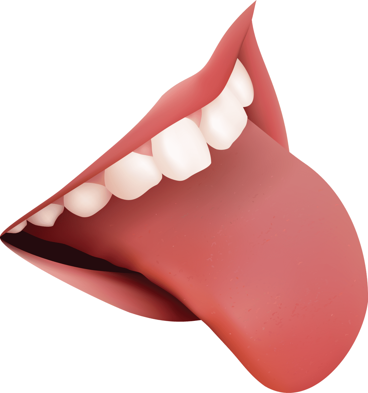 Tooth lips clipart picture