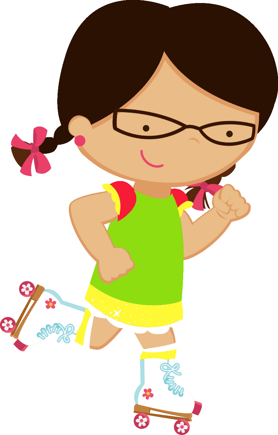 Cheerleader pin page clipart vector 2