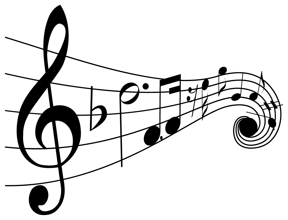 Music note pin page clipart photo 2