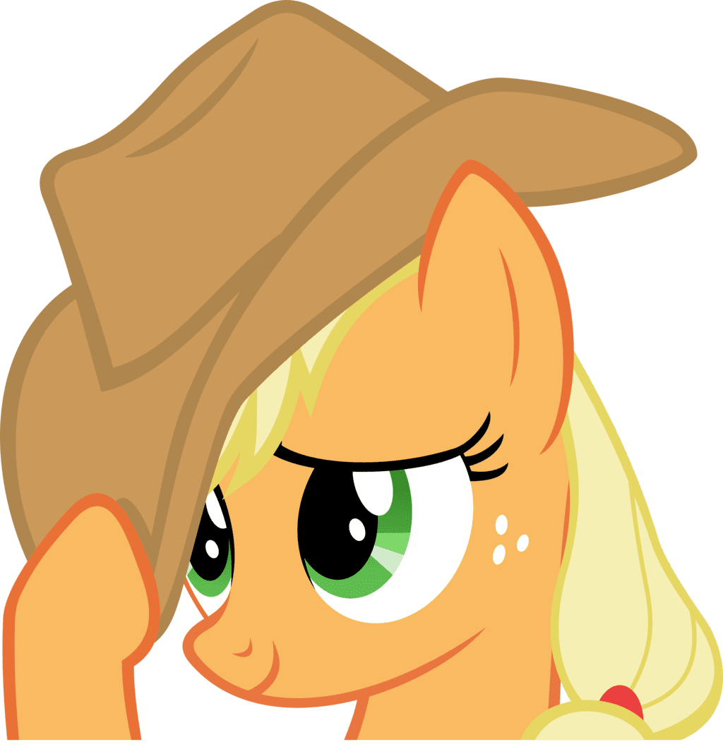 Cowboy hat flattered applejack by baumkuchenpony deviantart clipart image