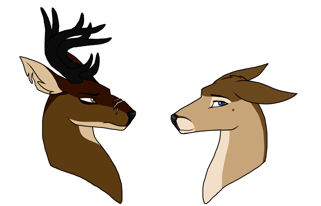 Deer adopts open by katpocketmonster deviantart clipart transparent