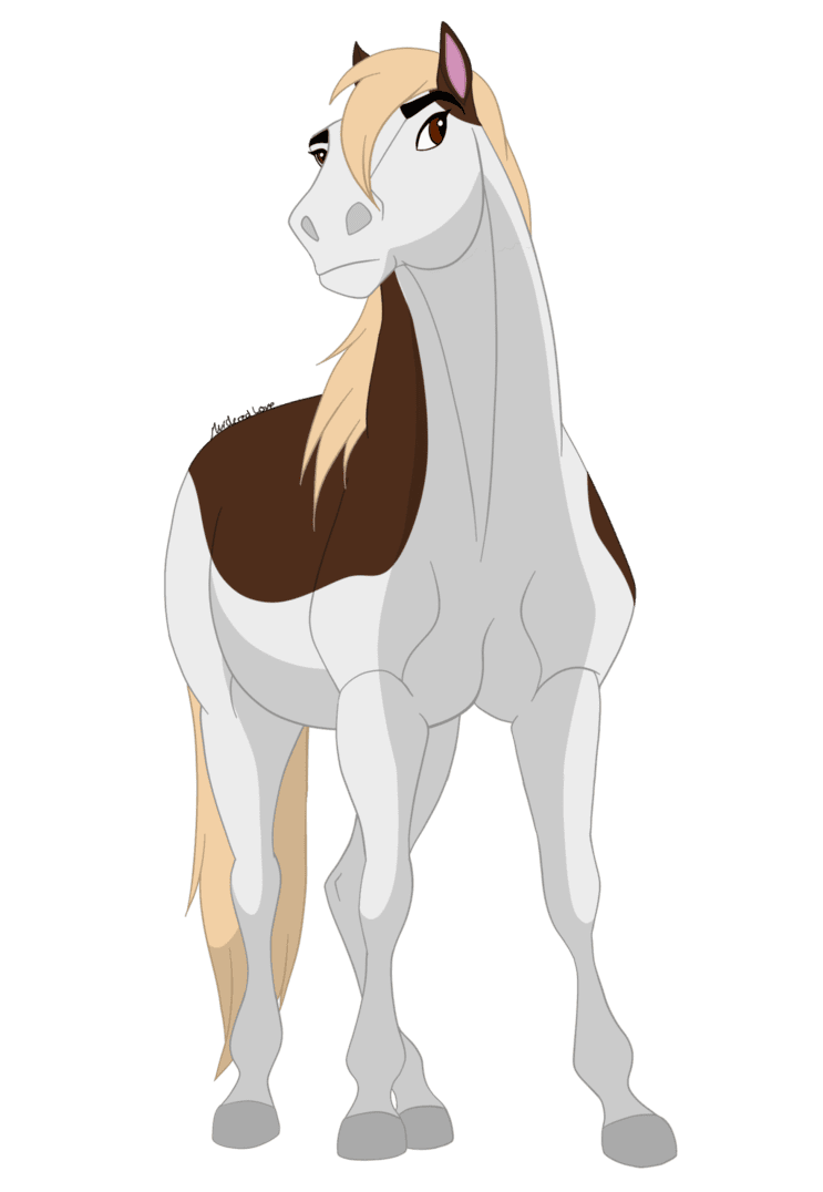 Horse pin page clipart logo 4