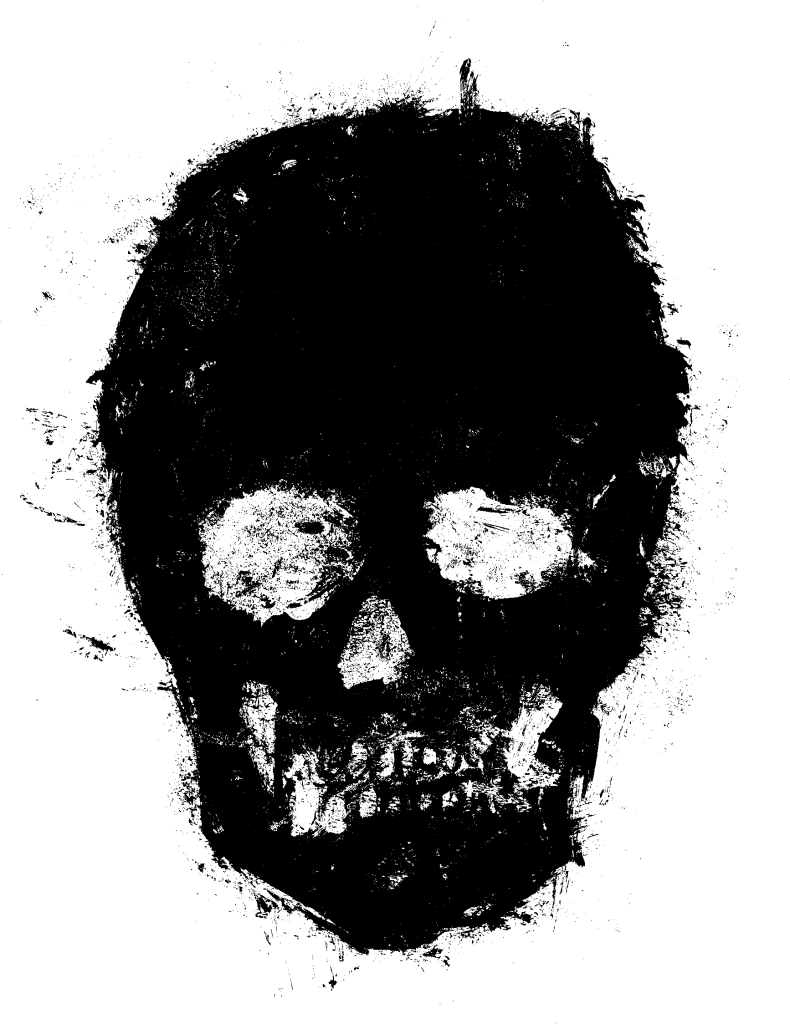 Skull clipart background 3