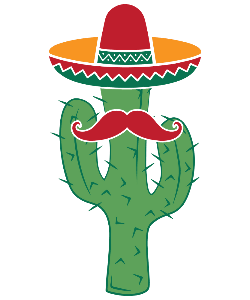 Cactus art prints printed wall decor society clipart background