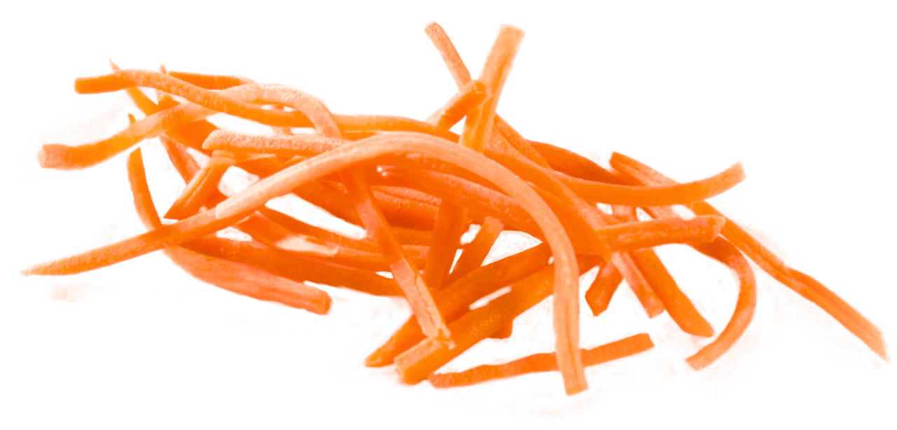 Sliced carrot clipart background