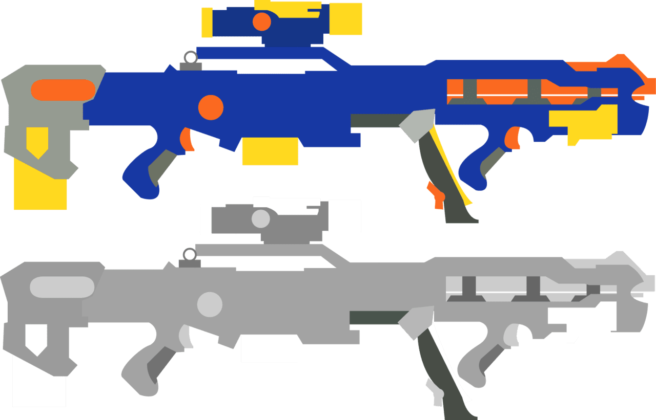 Nerf gun clipart free