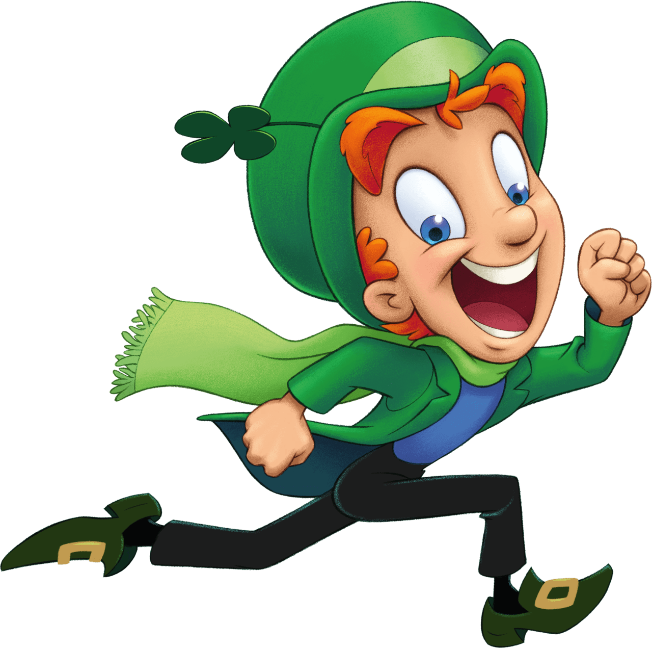 Leprechaun pin page clipart background 3