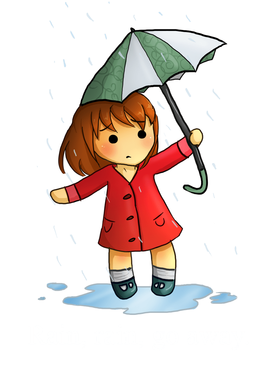 Umbrella rain go away by mickey spectrum deviantart clipart free