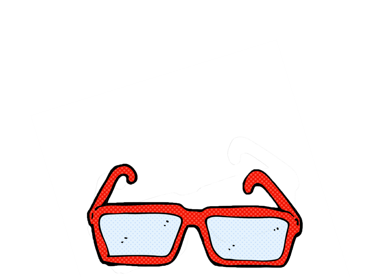 Sunglasses page clipart vector