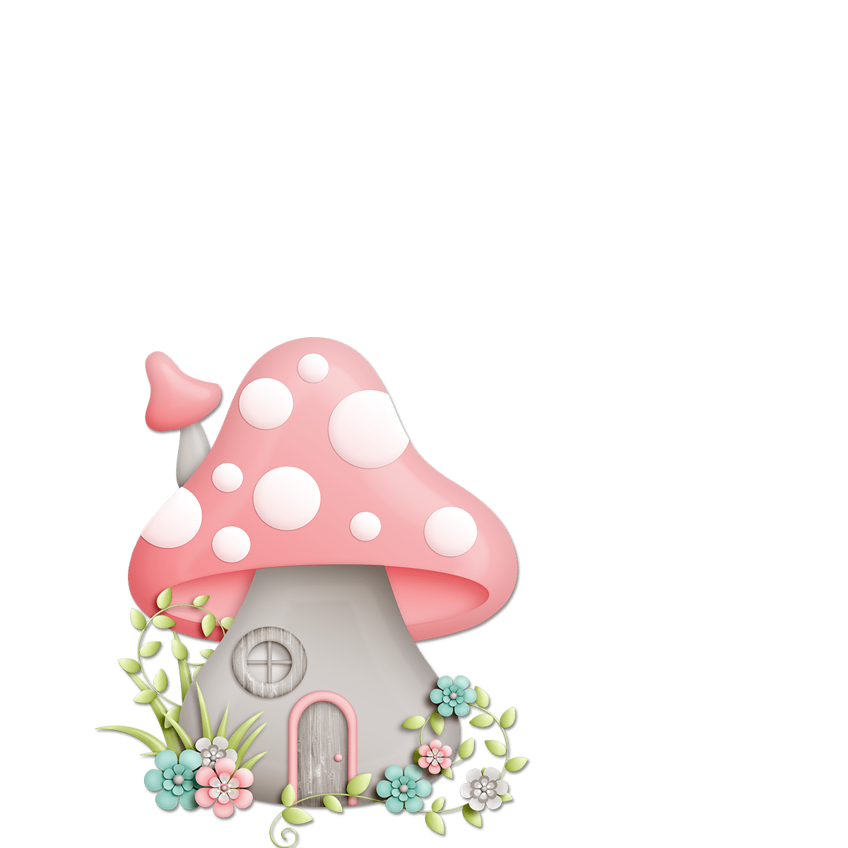 Mushroom alfabeto decorativo cogumelo clipart free