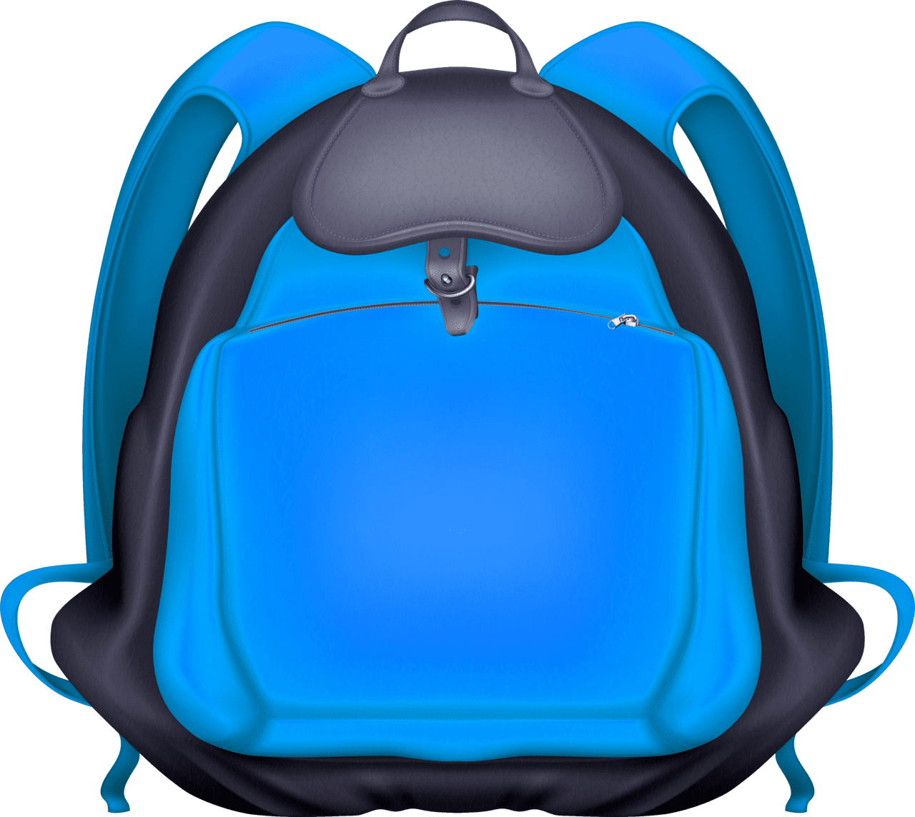 Blue backpack clipart clip art