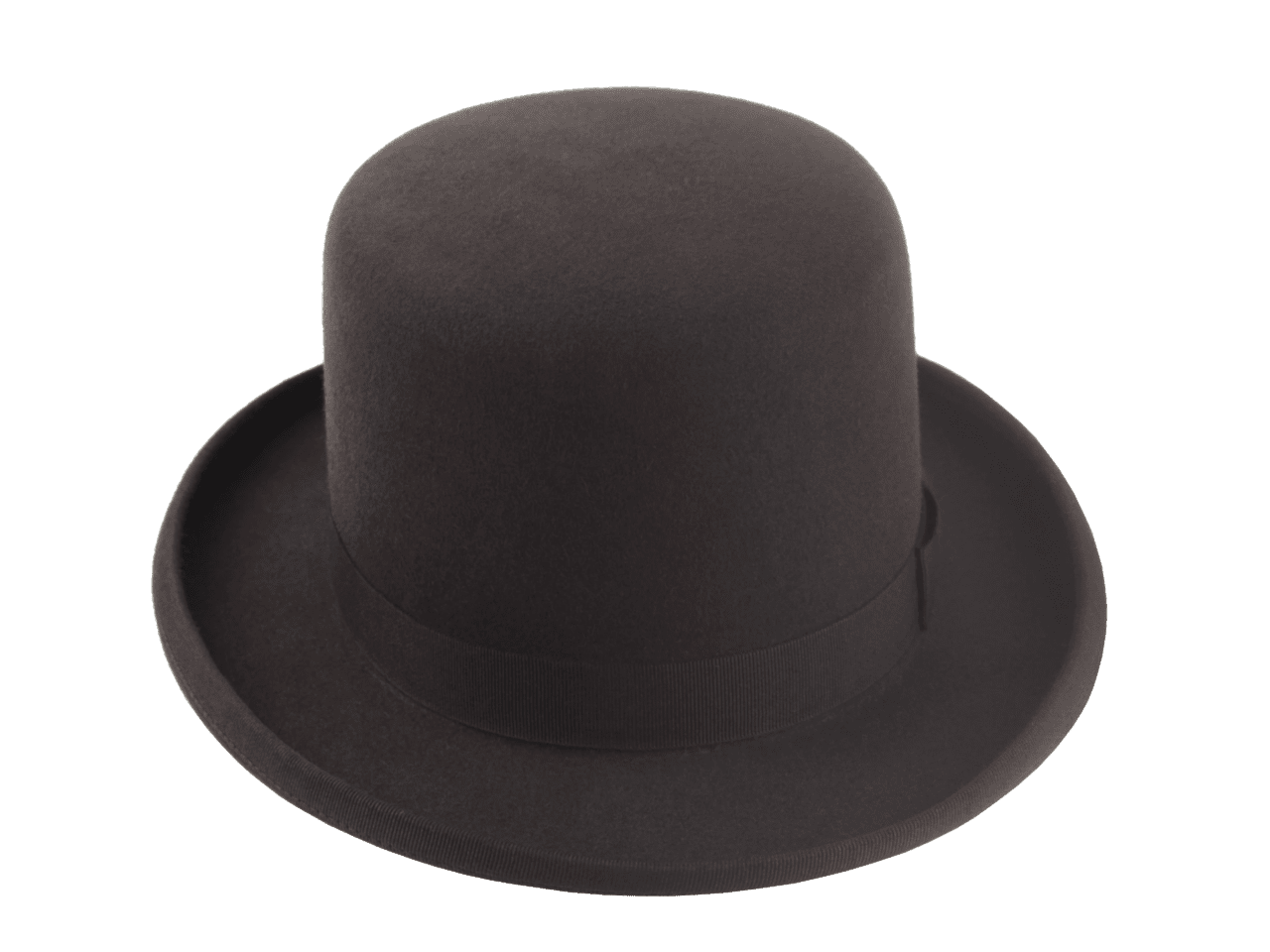 Dark chocolate brown square top bowler hat fur felt the oddjob regular oval cm clipart photo