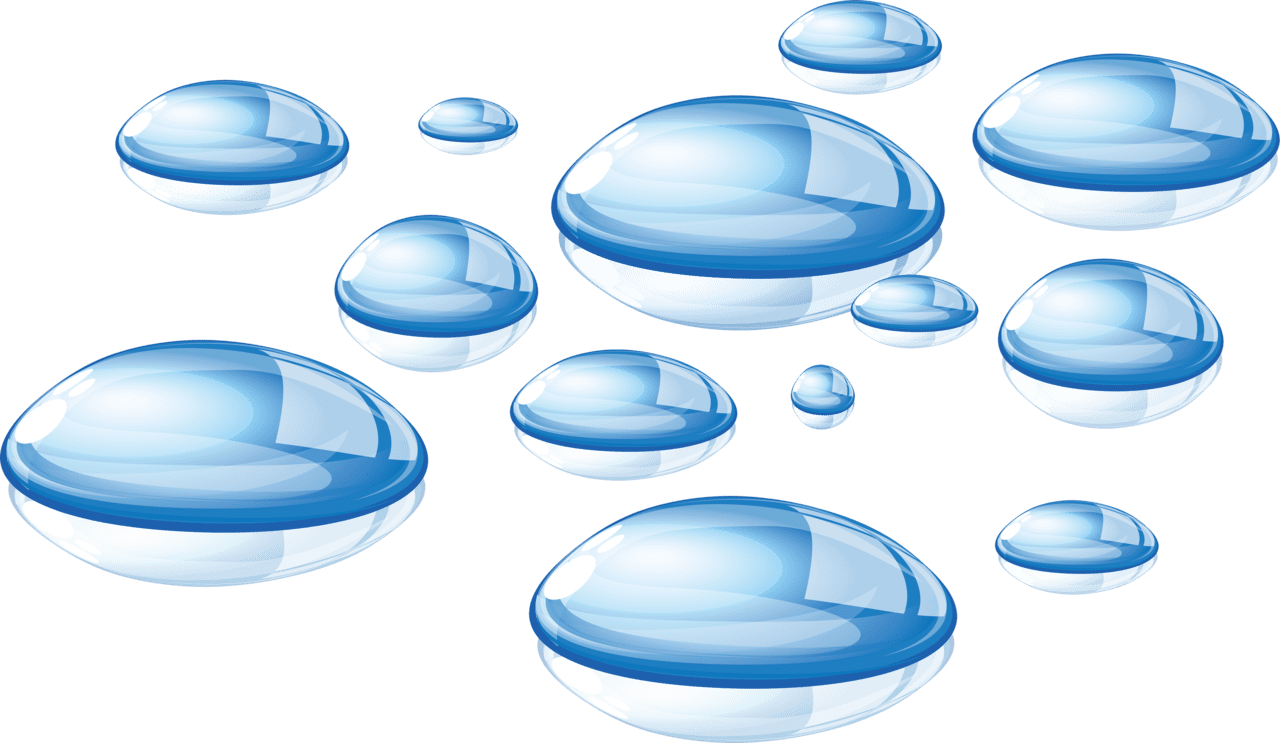 Bubbles water clipart transparent