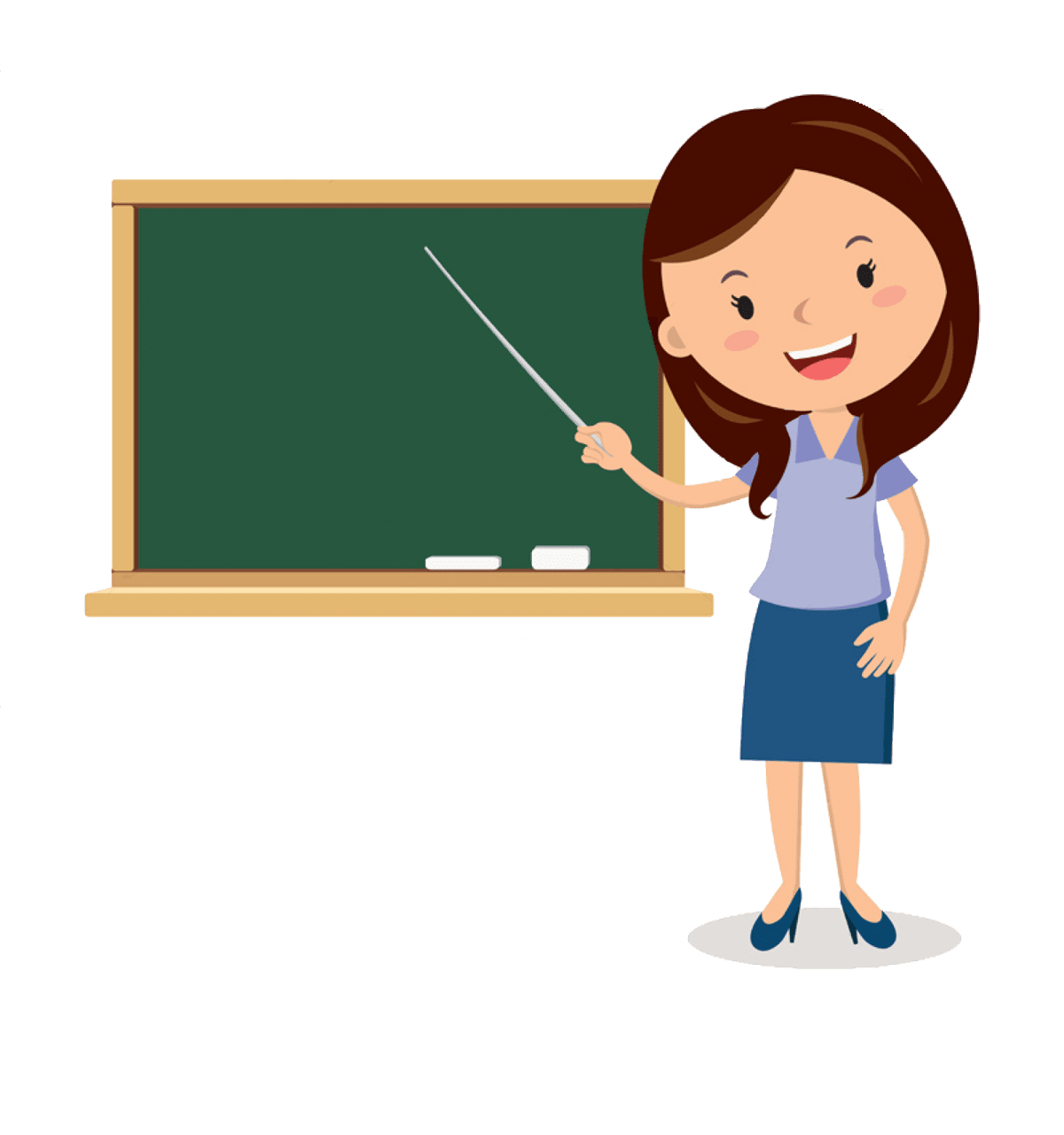 Blackboard teacher cartoon photo clipart