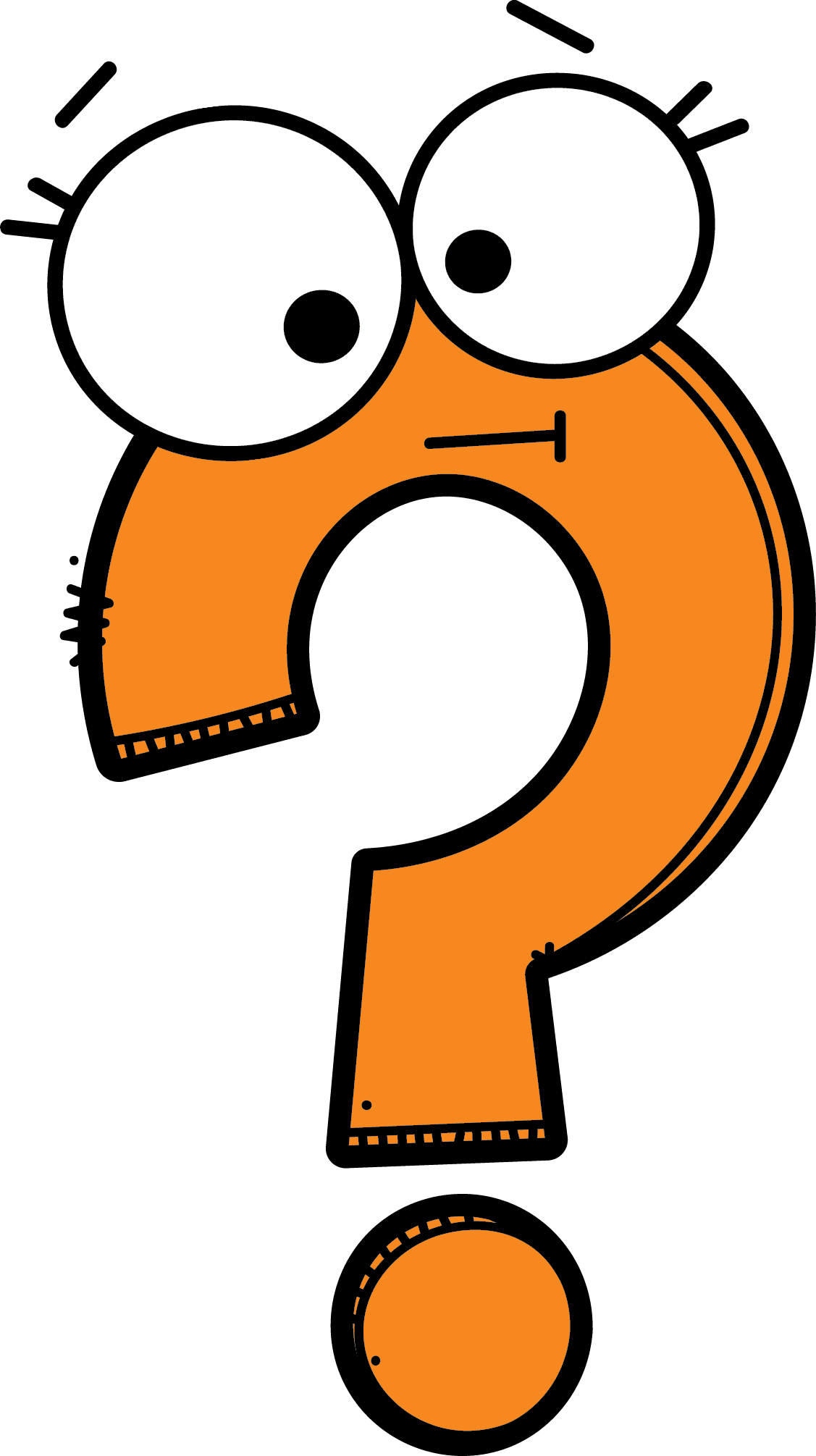 Question mark pin page clipart photo