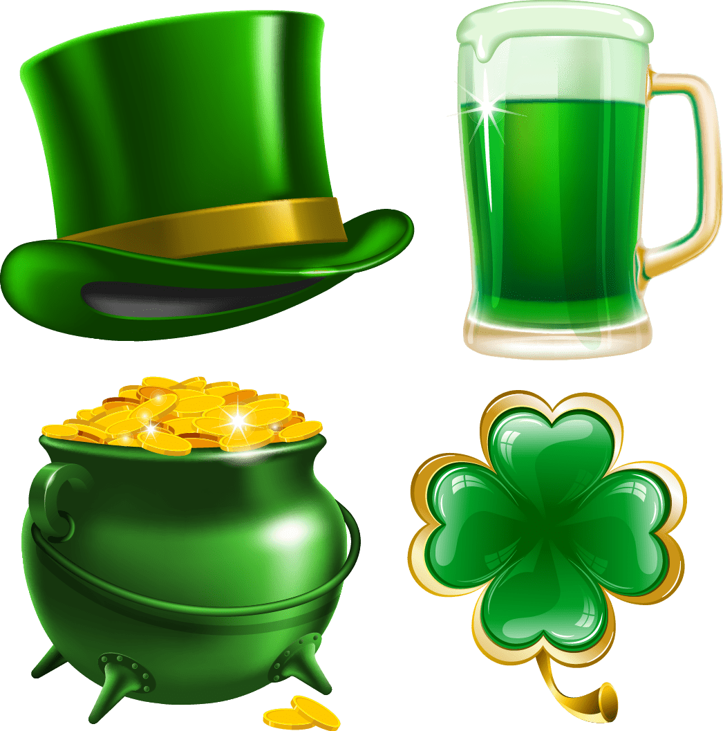 Leprechaun orig st patrick patricks day decorations clipart background