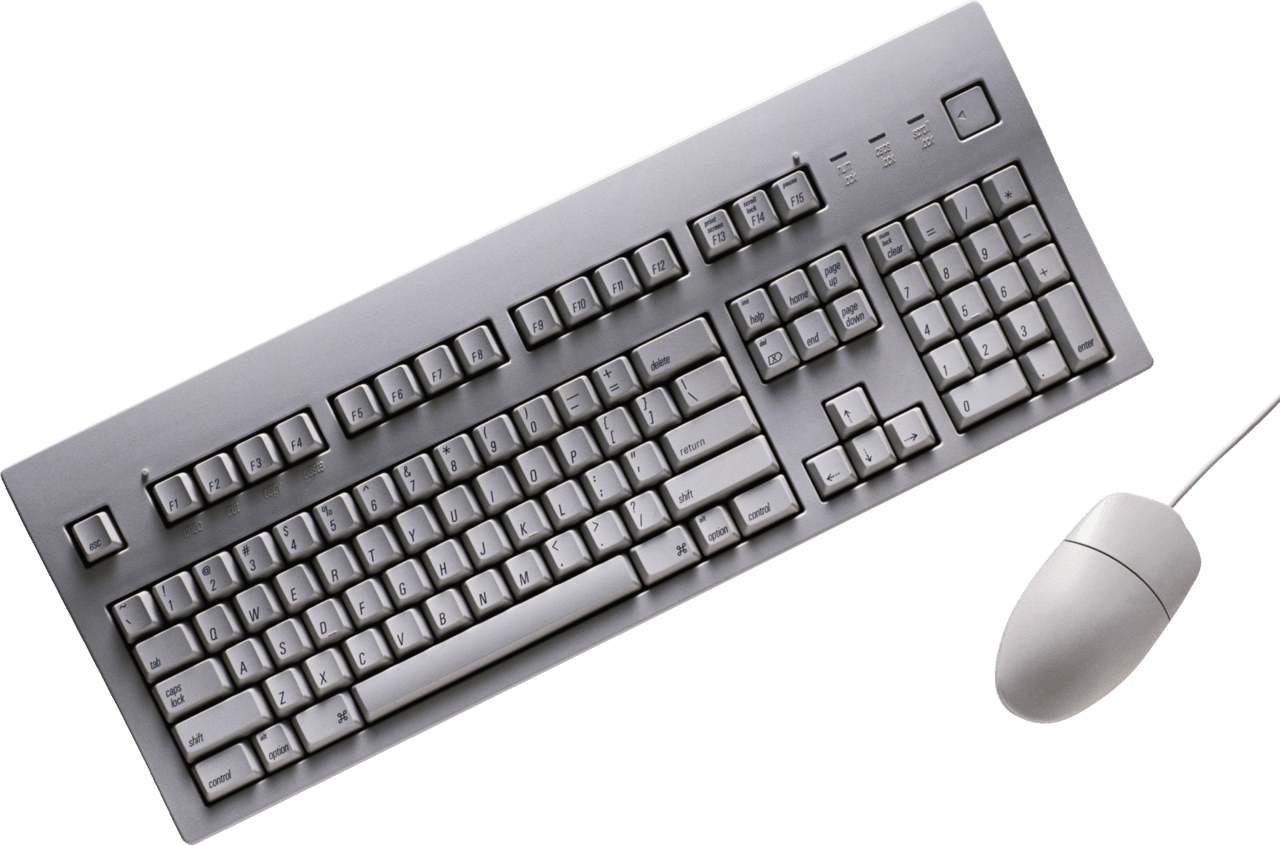 Computer white keyboard clipart clip art