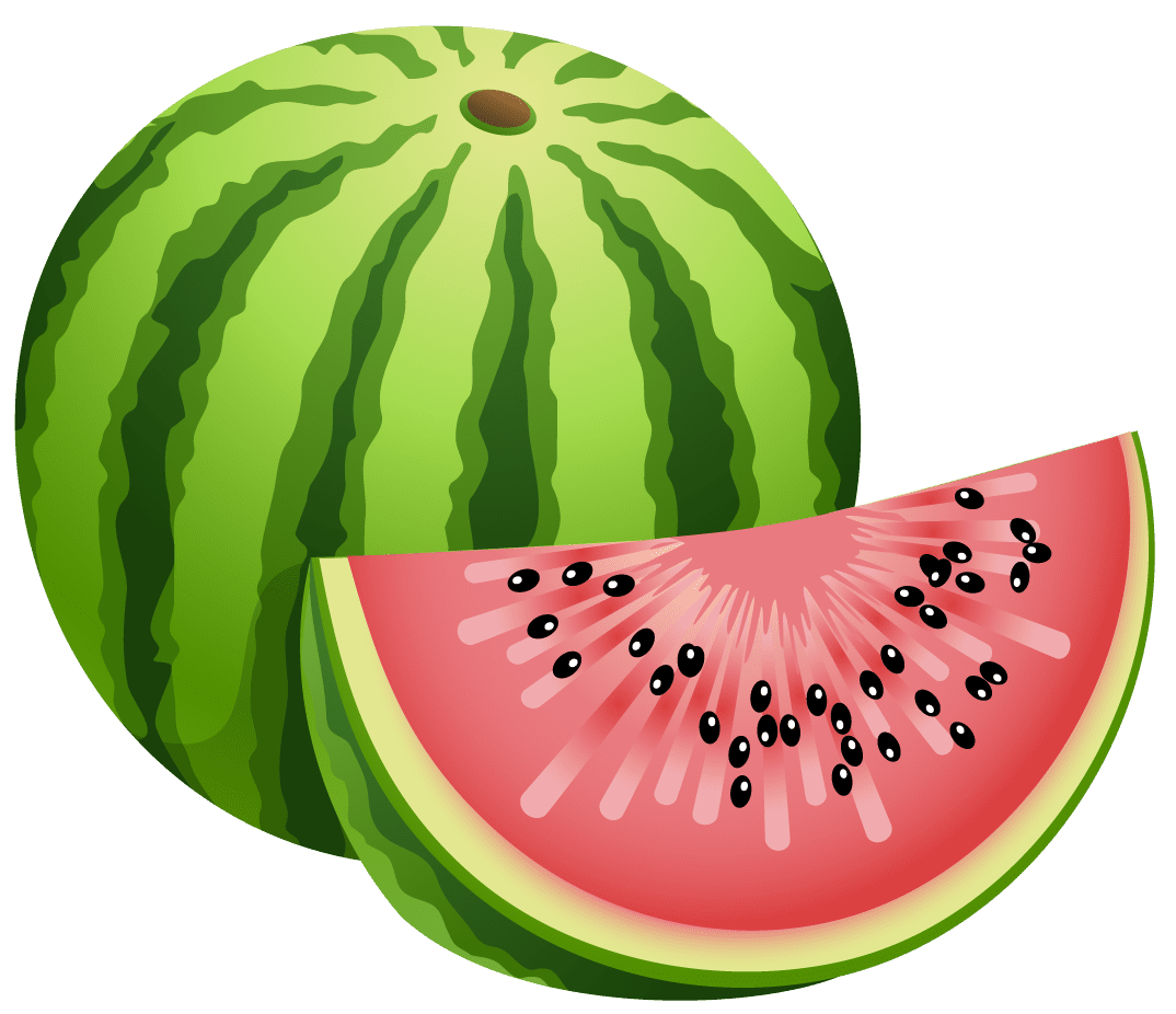 Watermelon pin page clipart picture