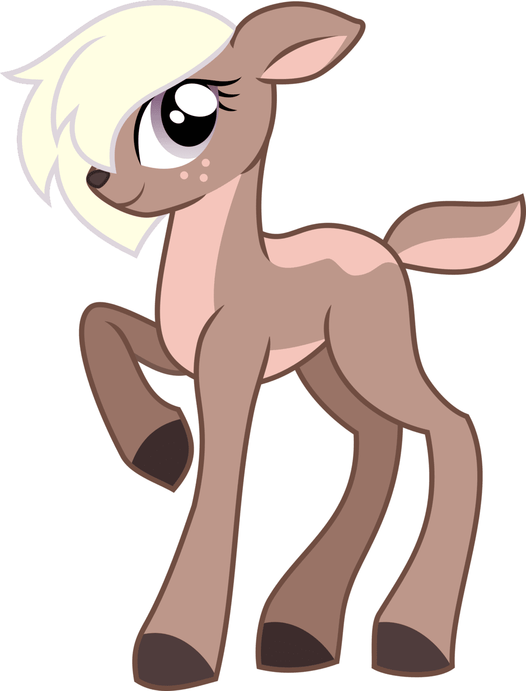 Fim style deer by syekun deviantart clipart image