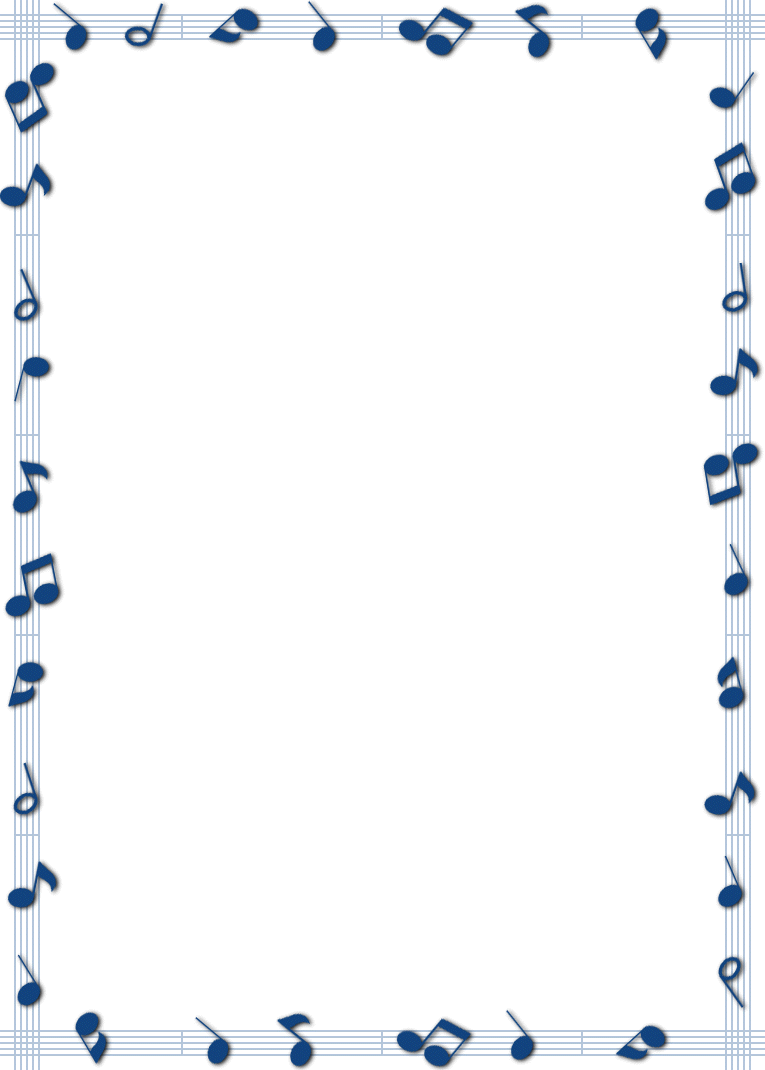 Musical border music clipart wikiclipart vector