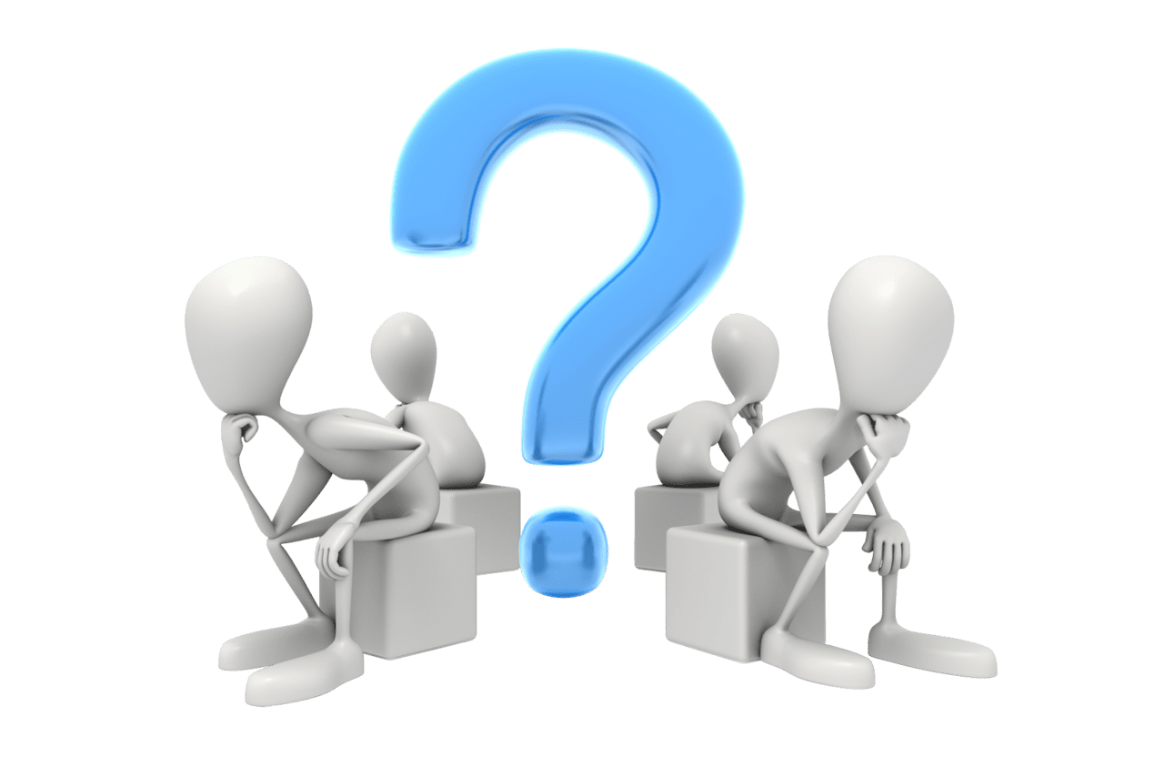 The interesting question mark blog hosting site clipart picture