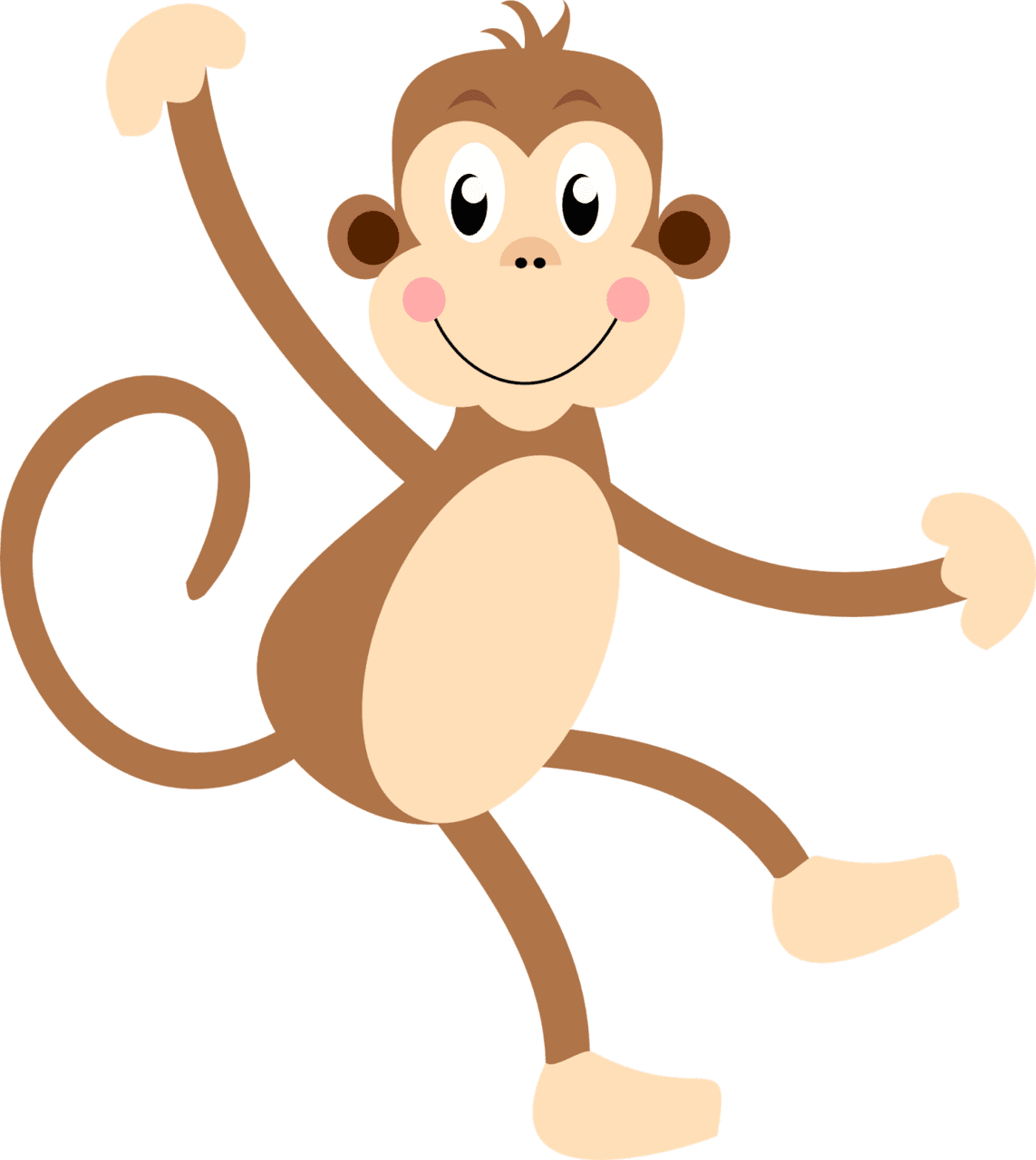 Monkey safari macaco tucano tigre baby clipart clipartmax logo