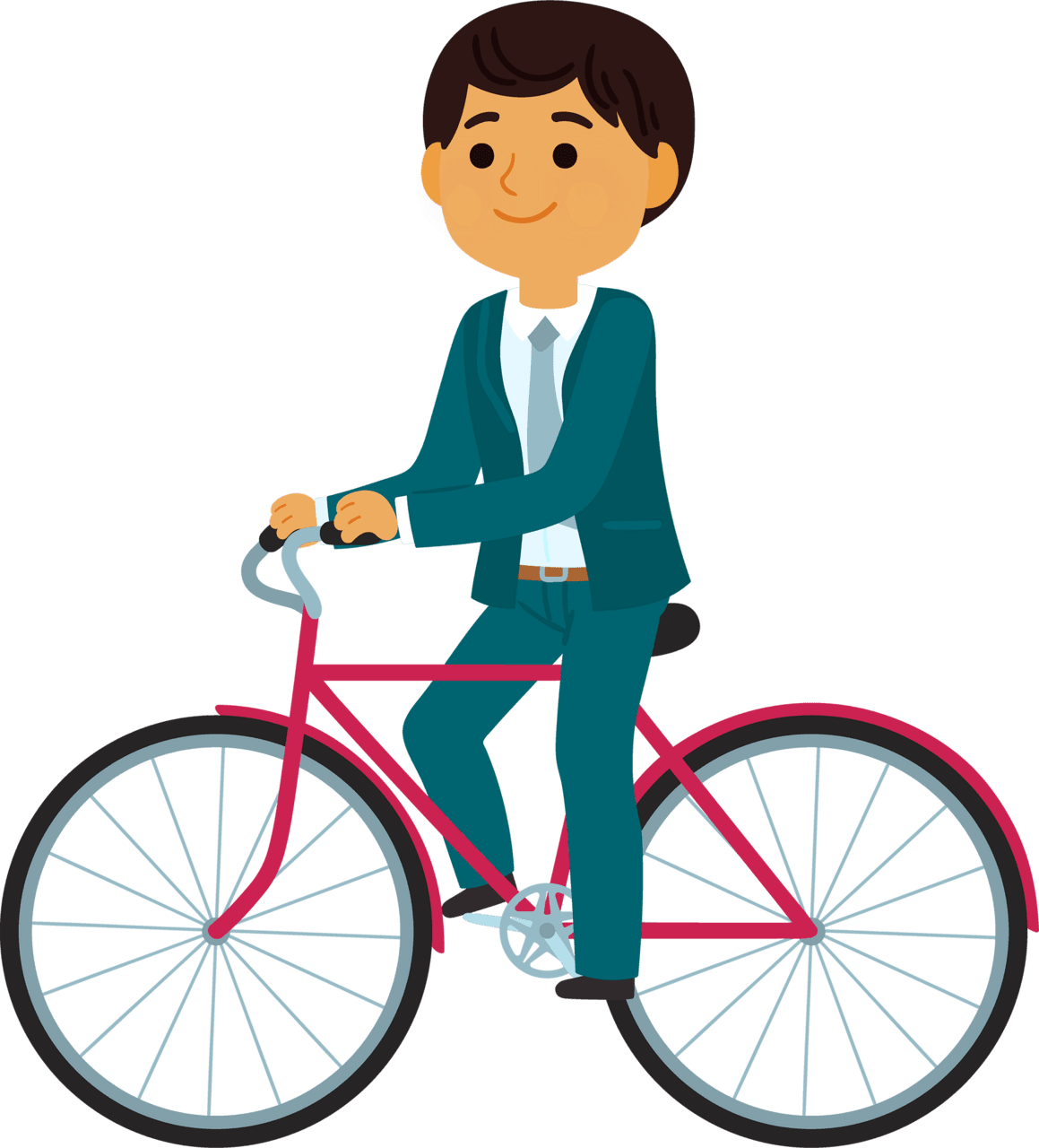 Bike world bicycle day celebrate the joy of cycling clipart vector