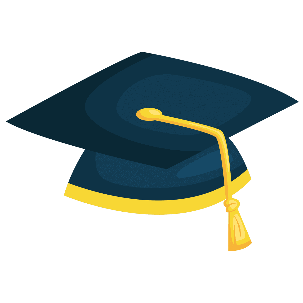 Graduation cap pin page clipart image 2