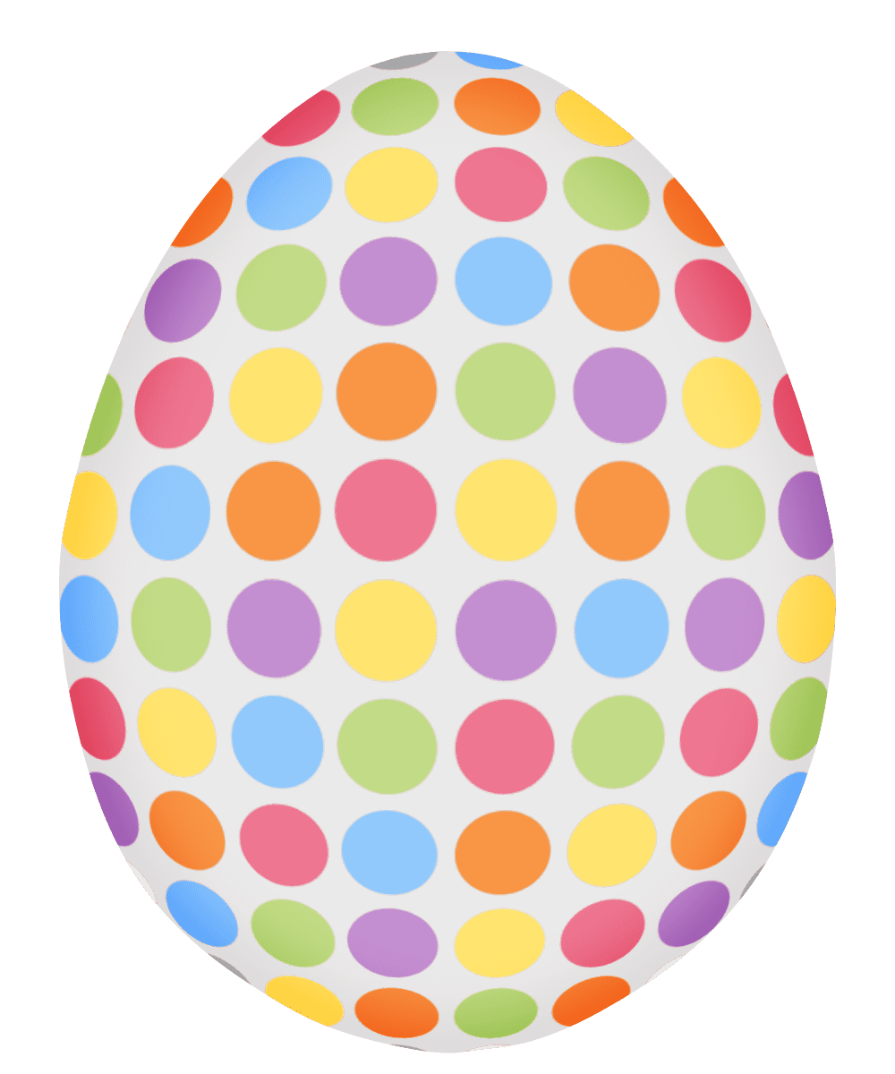 Easter egg happy pascua clipart vector