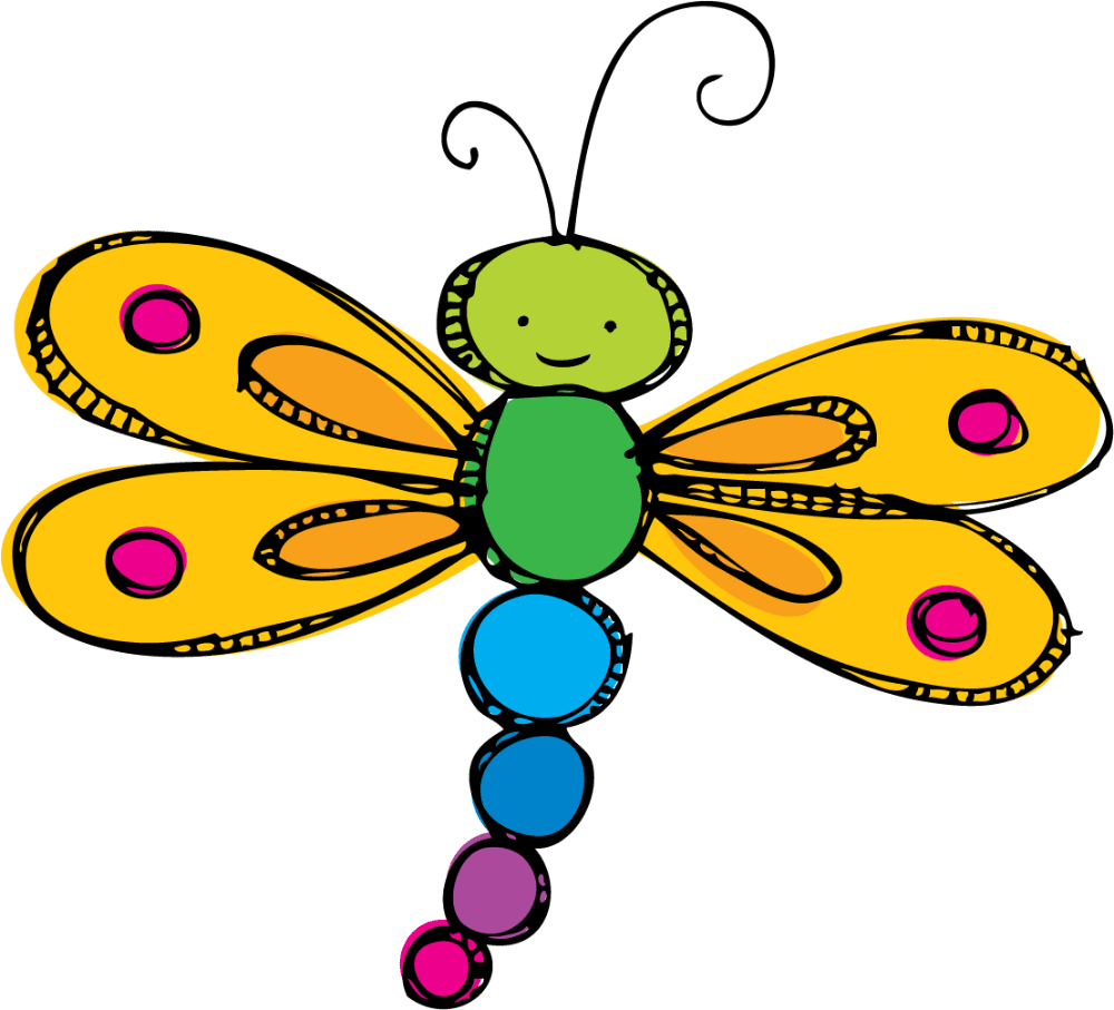 Cute dragonfly images clipart