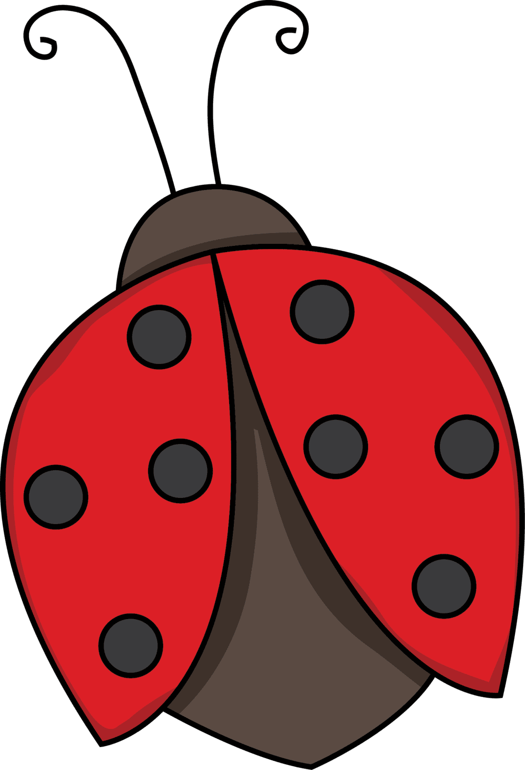 Ladybug outline related keywords clipart wikiclipart picture